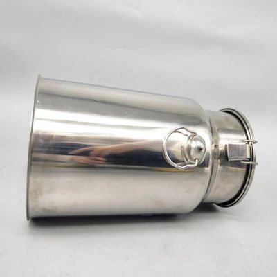 SS201 7L Stainless Steel Milk Can Little Capacity 170*300mm