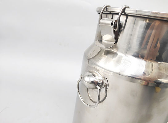 Mini  7 Litres Reusable food containers Silver colour Stainless Steel milk can