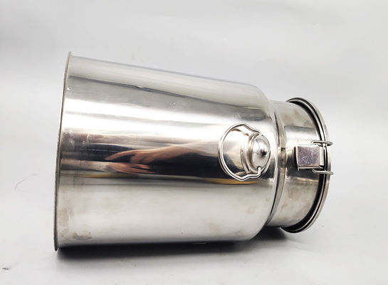 Mini  7 Litres Reusable food containers Silver colour Stainless Steel milk can