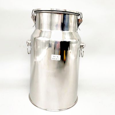 Mini  8 Litres Raw milk storage No odor  Stainless Steel milk can