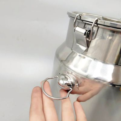 Super Thick 0.8mm Stainless Steel Milk Can Small 8L Sealed Storage