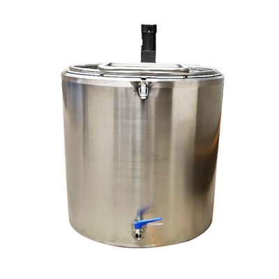 Cooling Liquid 220V 500 Litre Milk Tank High Durability