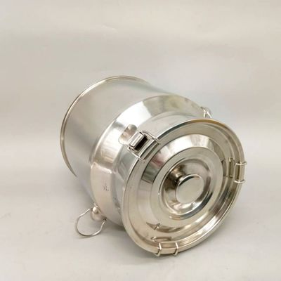 Home Brewing 9L SS Storage Barrel With Lid Farm Milk Storage