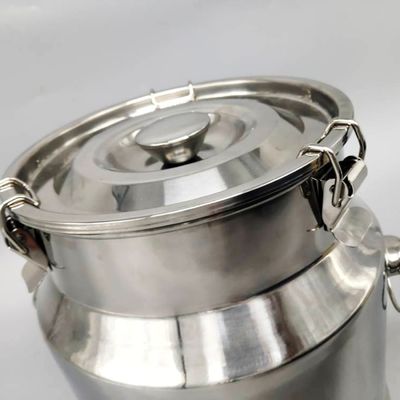 Mini 9L Stainless Steel Milk Can Polished Goat Sheep Cow Used Pails