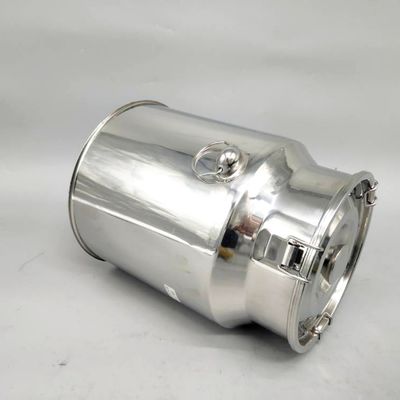 Wine Farm Storage Use Stainless Steel Milk Container with lid 11 Litre