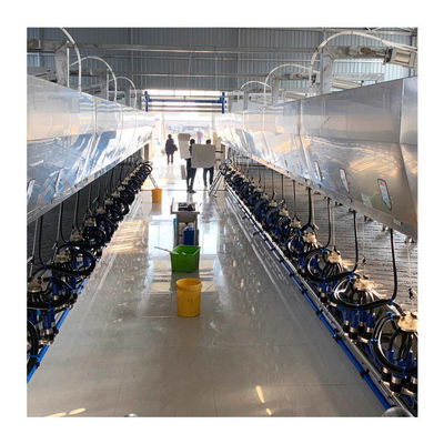 quick release type ISO9001 Abreast Milking Parlour with Electronic Metering