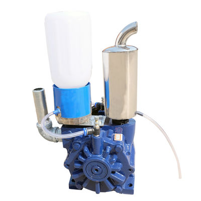 220V 90Kpa Rotary Vane Vacuum Pump switch belt drive