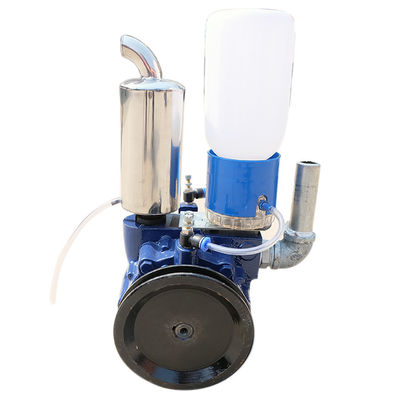 220V 90Kpa Rotary Vane Vacuum Pump switch belt drive