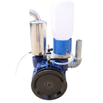 220V 90Kpa Rotary Vane Vacuum Pump switch belt drive