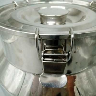 18L Wine Stainless Steel Milk Can Sealed Barrels Oil Storage Tea Peanut