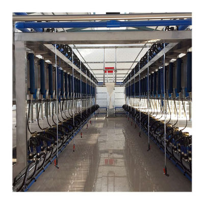 Pneumatically Drive Ratio 60/40 Small Scale Milking Parlour For Dairy Farm