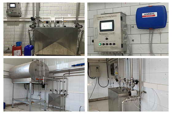 Automatic Vacuum 2100L Herringbone Milking Parlor with Sunction Function