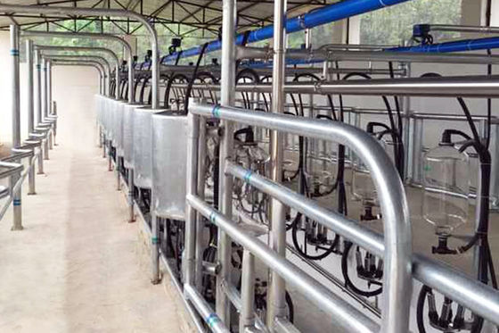 Parallel Quick Release Automatic Cow Milking Parlor Electric Milk Meter