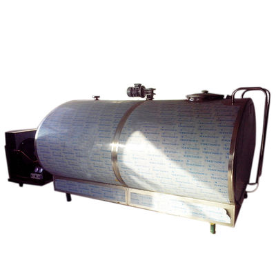 Agitator Speed 36r/Min 1000 Litre Milk Tank For Raw Milk Cooling