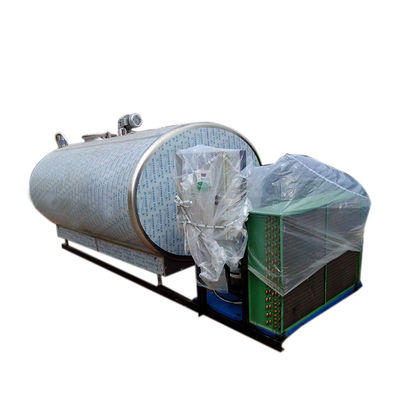 Agitator Speed 36r/Min 1000 Litre Milk Tank For Raw Milk Cooling
