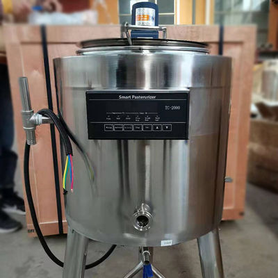 220V Electric Milk Pasteurizer Machine Adjustable Temperature