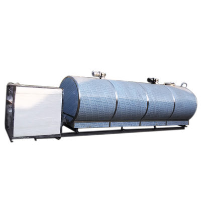 Excellent Workmanship SS304 1000L Milk Cooling Tank With Food Grade Material