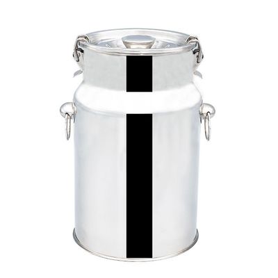 Mini 5L Lidded Milk Pail Stainless Steel Milk Bucket Sealed Cans