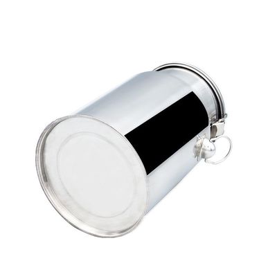 Mini 5L Lidded Milk Pail Stainless Steel Milk Bucket Sealed Cans