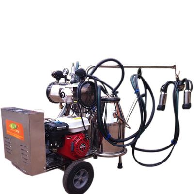 220L/Min Portable Milking Machine Two Bucket Electric For Goat