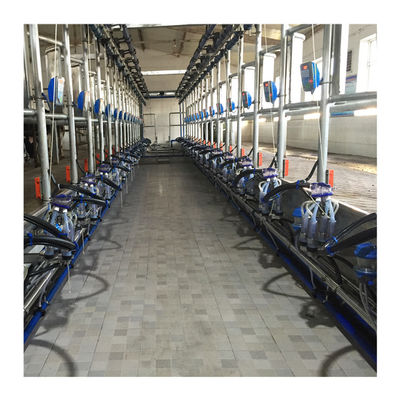High Efficiency 4KW Herringbone Milking Parlor Cow Milk Suction Machine