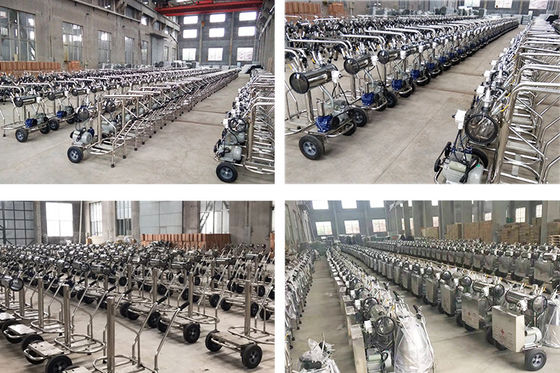 10Cow/H Portable Cow Milking Machine
