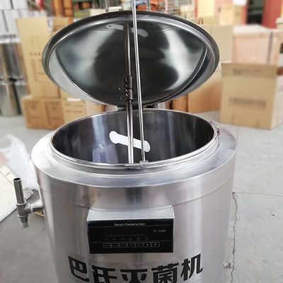 Small Batch Stainless Steel Pasteurizer Milk Pasteurization Machine 5-500L