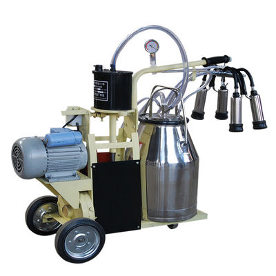Automatic 550W Portable Milking Machine For Cows Vacuum Piston Type