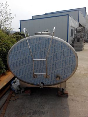 Corrosion Resistance 8000L Stainless Steel Milk Cooler with Food Grade Material