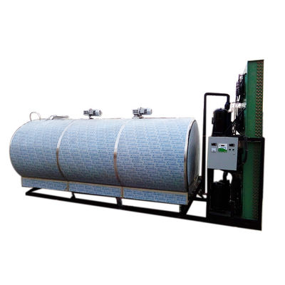 1000 Litre Milk Collection Milk Storage Tank For Raw Milk Cooling