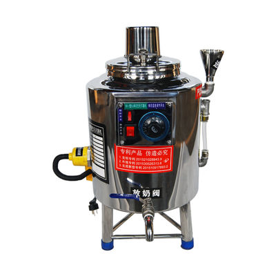 Mini Electric 20L Small Milk Pasteurization Machine Liquid Fresh Juice Ice Cream