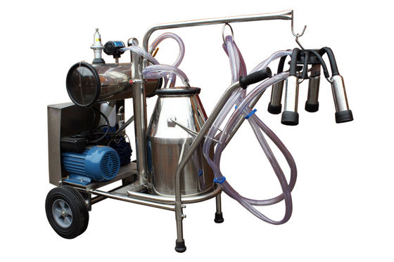 Diesel Engine Mobile Cow Portable Milking Machine Electric Goat Vacuum Pump
