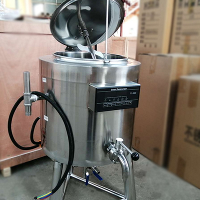 50L Small Mini Milk Pasteurizer Machine Dairy Yogurt Plant Juice Beer