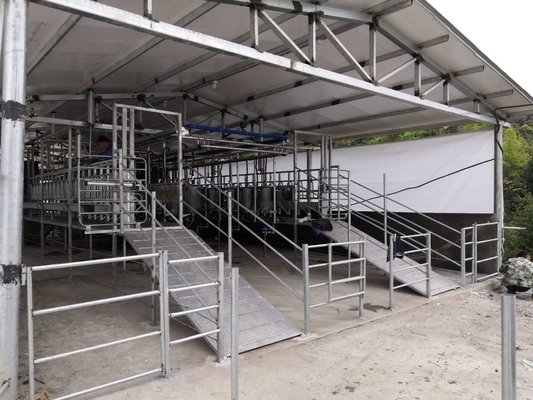 SS304 Goat Milking Parlor Milking Systems Dairy Goat Equipment