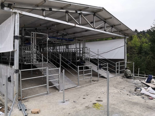 Customizable SUS304 Goat Herringbone Milking Parlor