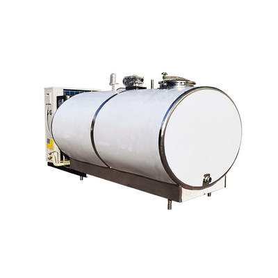 1000l Raw Chiller 2000l Bulk Milk Cooling Unit Stainless Steel