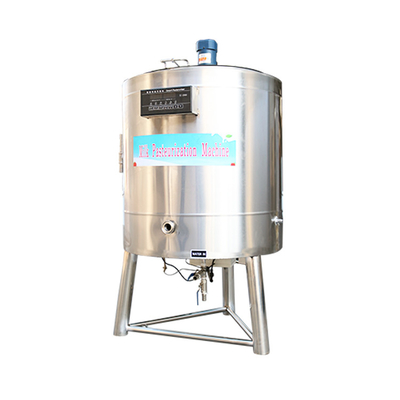 Easy operation vertical type small dairy milk pasteurizer machine