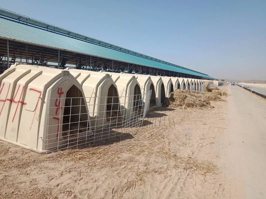 Livestock ISO Plastic Calf Shelters Poly Dome Calf Hutch