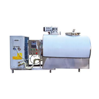 Double Jacketed Storage Milk Cooling Tank 500L Stainless Steel 304